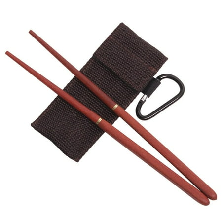*DC 1 Pair Outdoor Camping Picnic Folding Chopsticks Retractable Chopsticks